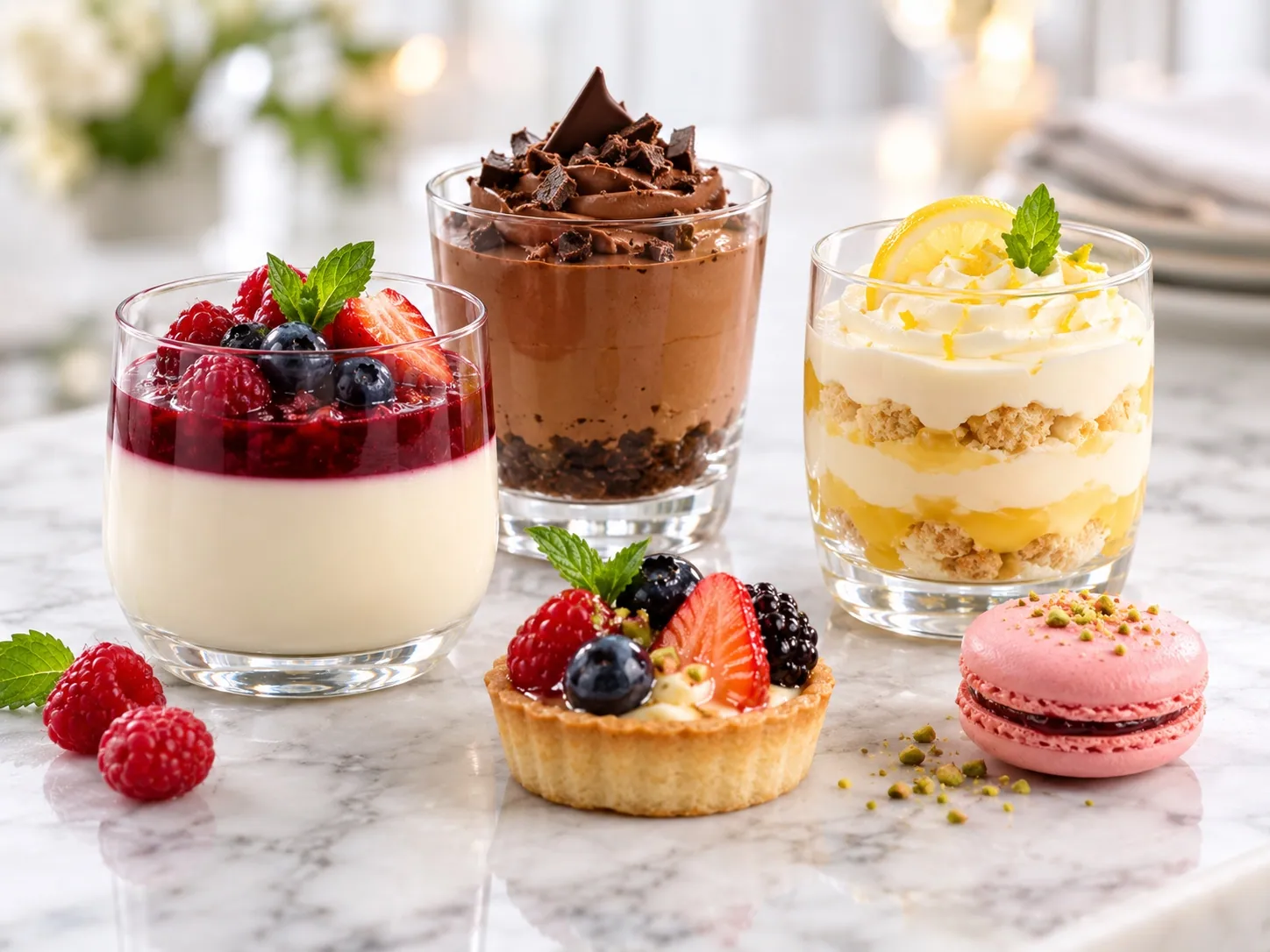 Desserts – Serviervorschlag