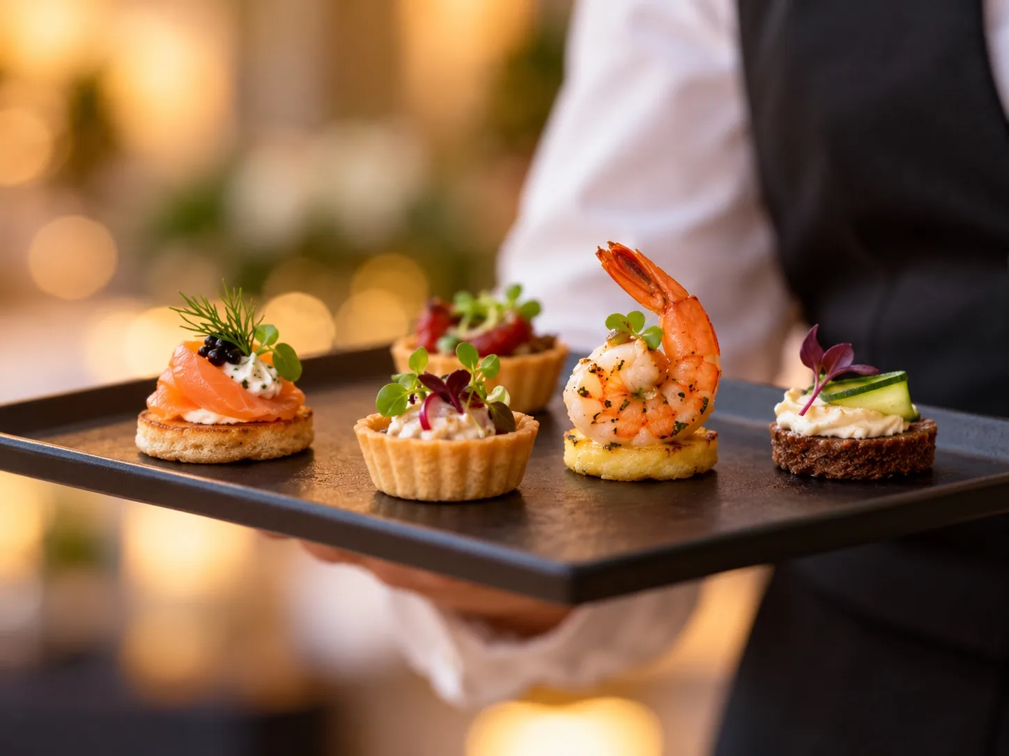 Fingerfood – Serviervorschlag