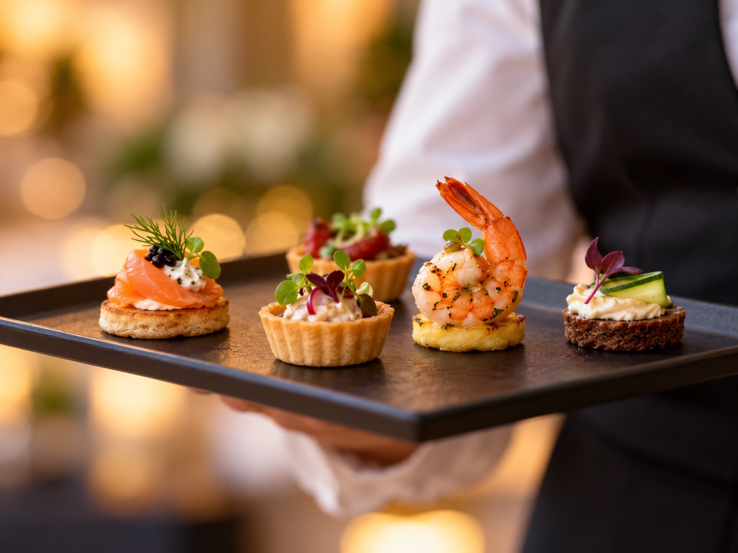 Fingerfood – Serviervorschlag