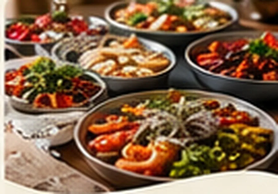 Mediterrane Meze-Auswahl – Serviervorschlag
